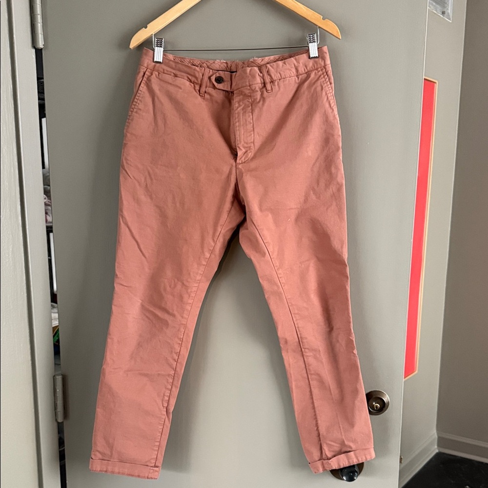 Todd Snyder Terracotta Chinos Slim Fit